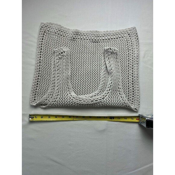 Jessica Simpson Crochet Knitted Floral Tank Top Size Medium - Picture 4 of 6